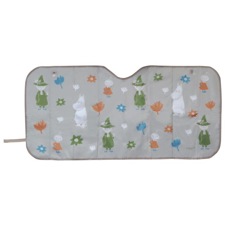 ムーミン 二つ折りサンシェード 061089 カー用品 MOOMIN スナフキン リトルミイ 【単品発送】【ラッピング不可】