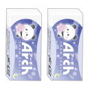 【2個セット】もちもちぱんだ ARCHミニ消しゴム ナイトパーティ 278639 アーチ パンダ