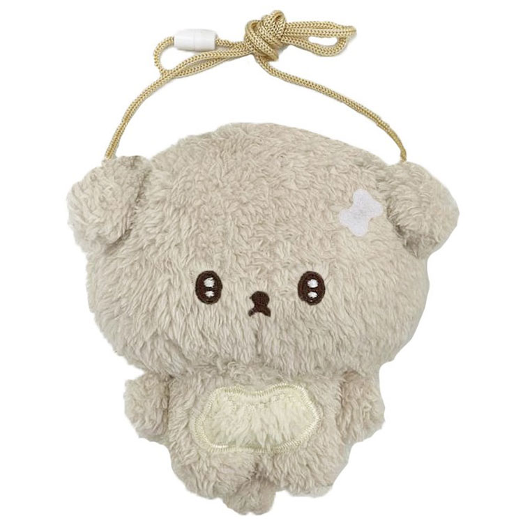 いしよわちゃん ぬいぐるみコインパース いしよわちゃん ベージュ 152342 San-X サンエックスキャラク..