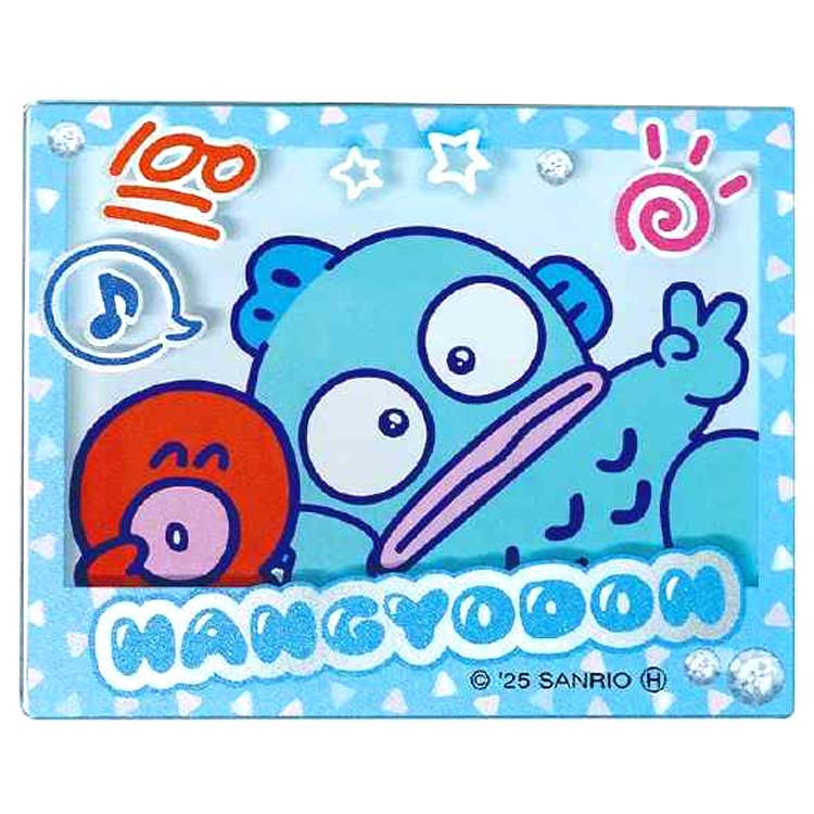 乐天商城 - ハンギョドン ダイカットアクリルマグネット 601416 胸キュンメモリーズ SANRIO サンリオキャラクターズ