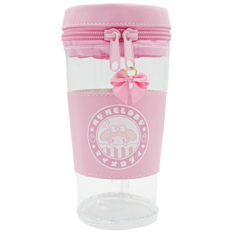 マイメロディ 8203-392 カフェドリンク クリアポーチ サンリオキャラクターズ