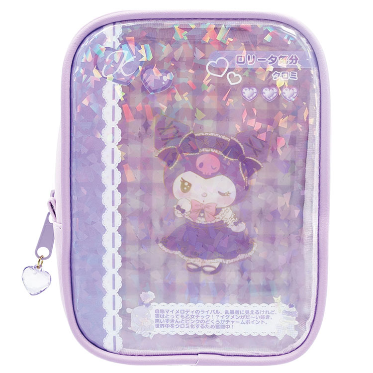 クロミ 8203-415 キラキラカード風ウィンドウポーチ サンリオキャラクターズ 推し活