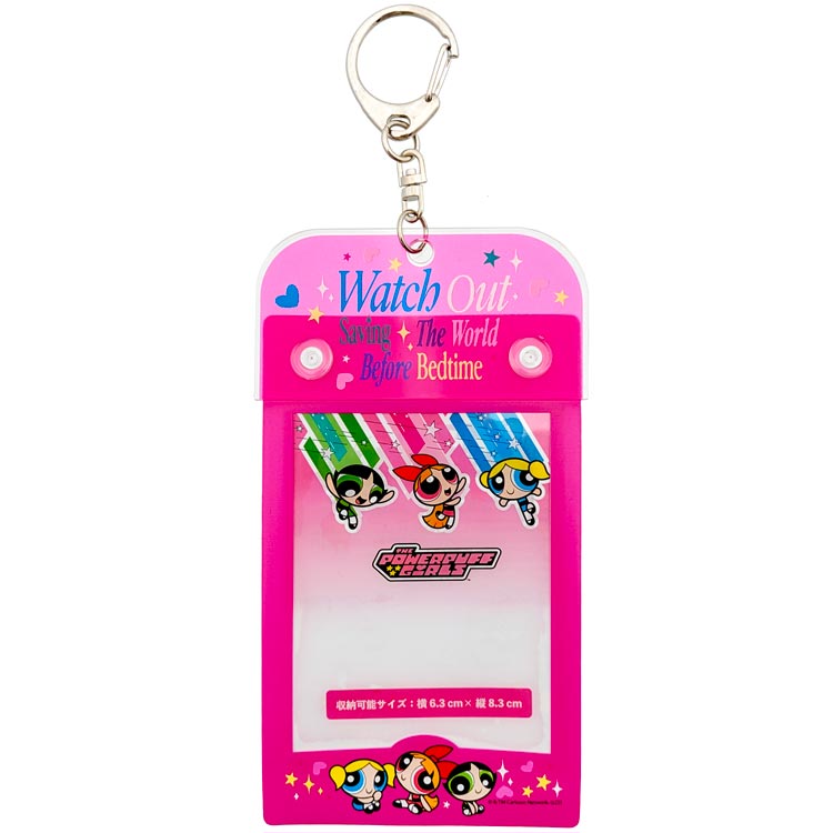 パワーパフガールズ チェキホルダー PK 205463 パワパフ The Powerpuff Girls ピンク