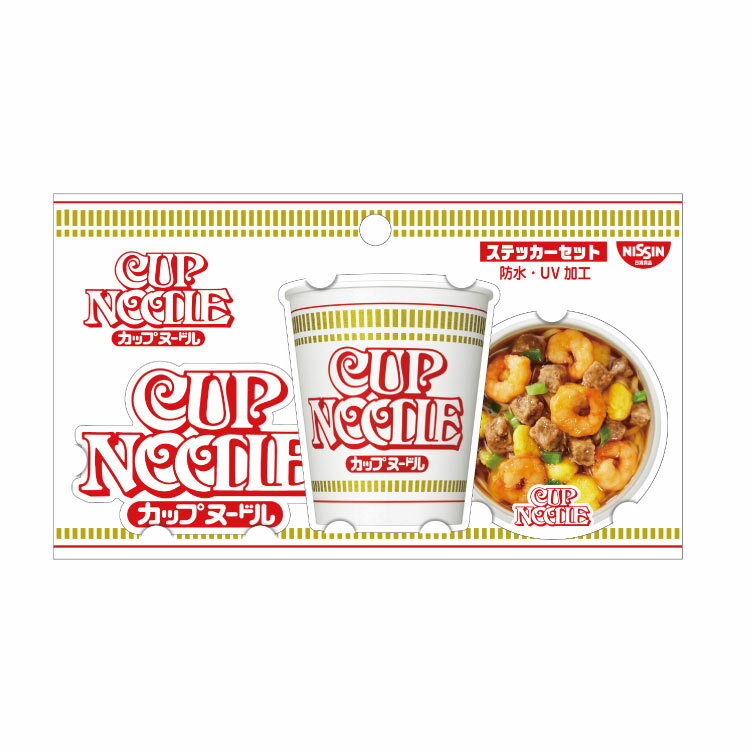 乐天商城 - CUPNOODLE ステッカーセット カップヌードル 513355