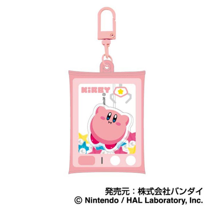 星のカービィ エアふわキーホルダーBIG 01 カービィ A ピンク ホバリング アクリルマスコット入