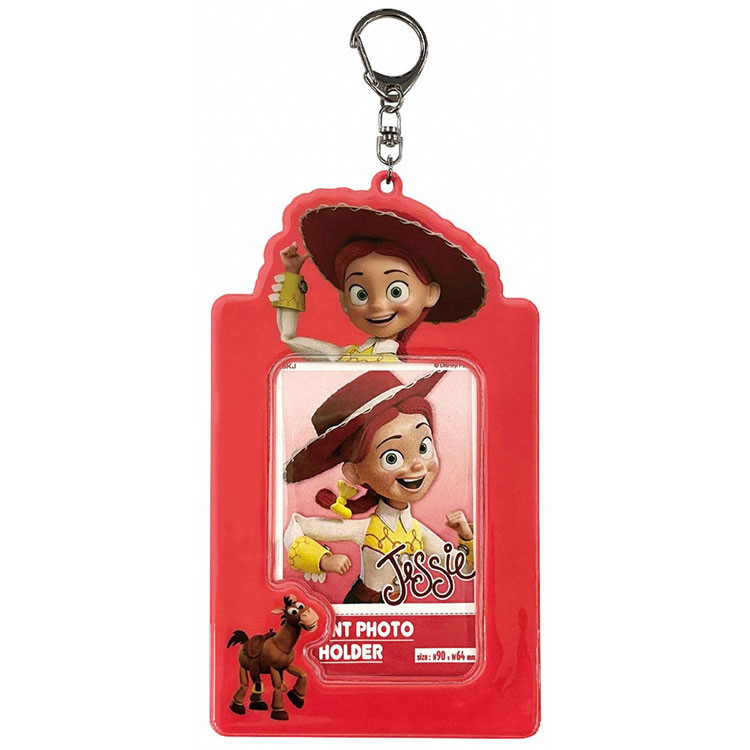 トイストーリー 17977 インスタントフォトキーホルダー ジェシー 推し活グッズ Disney 赤 レッド