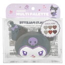 クロミ マルチパレット Coral Pink 564617 てんしとあくま KUROMI サンリオ コーラルピンク