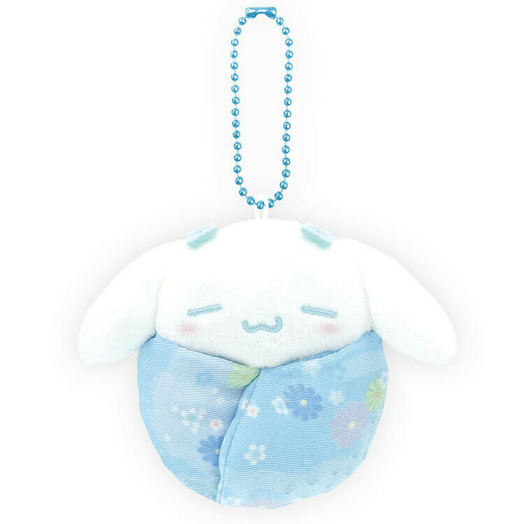 乐天商城 - シナモロール 8203286 おくるみマスコット 和柄 和雑貨 SANRIO サンリオキャラクターズ