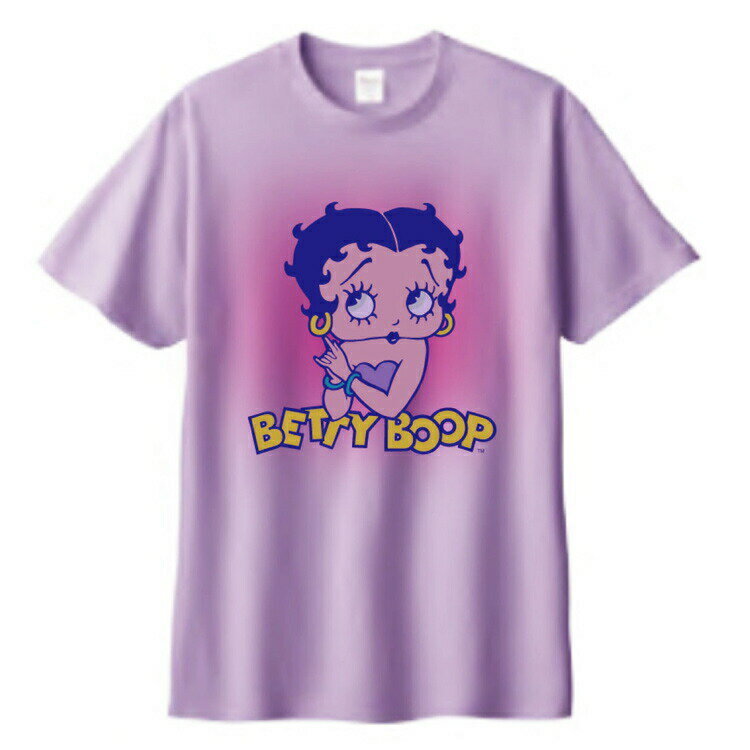 主角 - ベティーブープ Tシャツ ポーズ L ティーシャツ 服 半袖 ファッション キャラティ キャラT 157588