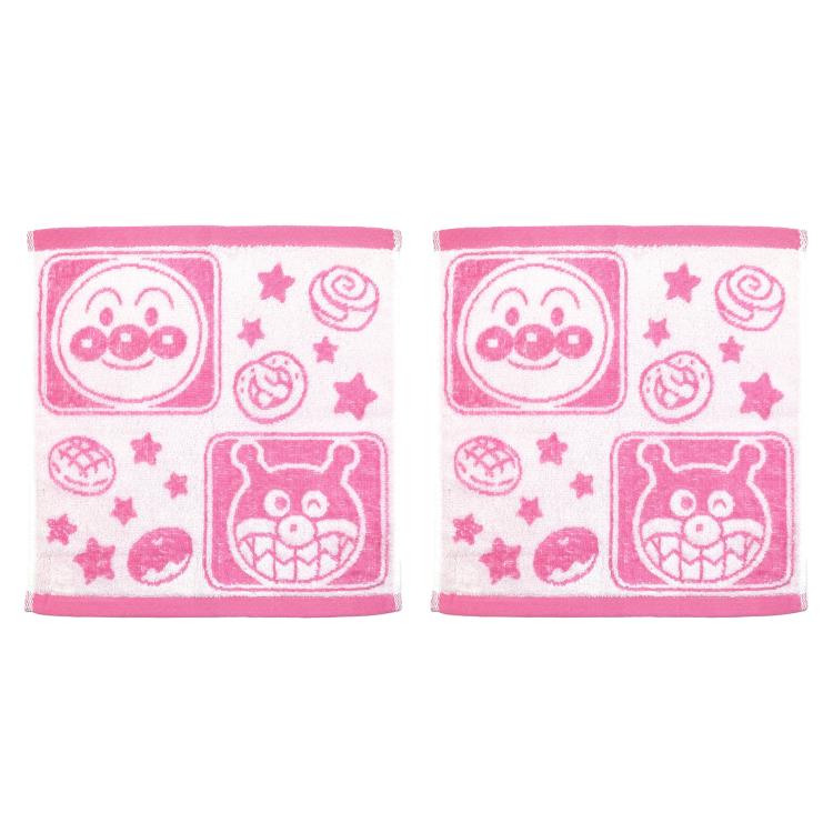 アンパンマン ジャガードハンドタオル2P ベーカリー柄 PK 855154 入園入学 それいけ！アンパンマン 幼児 子供