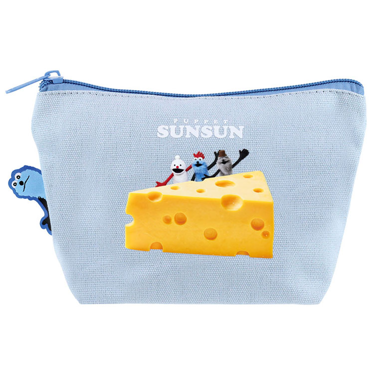 パペットスンスン ぴょこっとポーチ チーズ 262793 SUNSUN