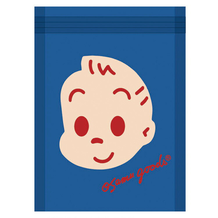 オサムグッズ ストレージバッグ4P FACE ジャック BL 802514 OSAMU GOODS