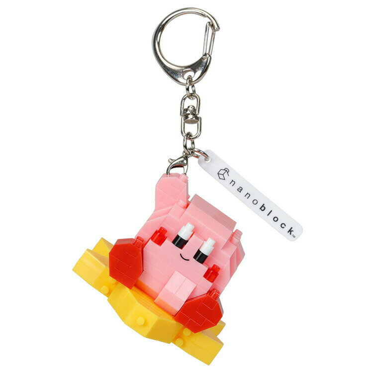星のカービィ エヌフィグ ワープスター 233573 n-fig ブロックモチーフ キーホルダー