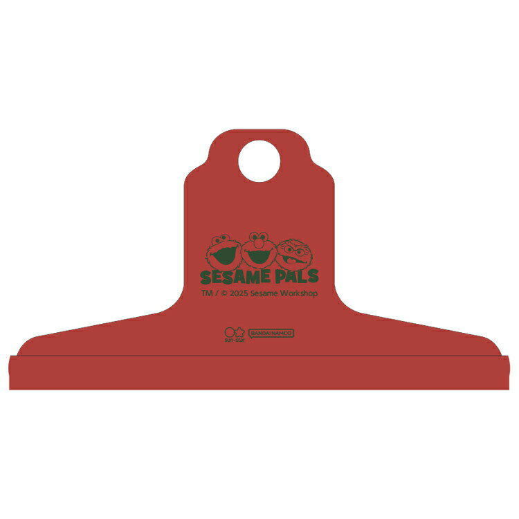 セサミストリート ブッククリップ レッド 858968