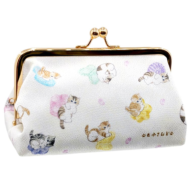 mofusand がま口ポーチ 和三盆 629971 第10弾 和風 にゃんこ×和のお菓子 モフサンド ぢゅの 猫