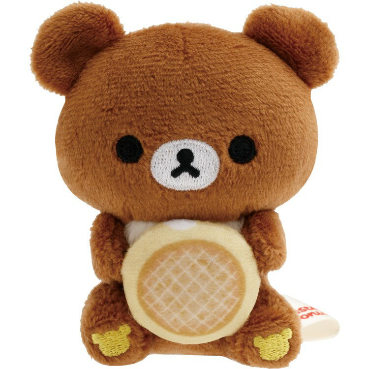 リラックマ×ミスタードーナツ てのりぬいぐるみ チャイロイコグマ エンゼルクリーム お座り 【お1人様1点限り】
