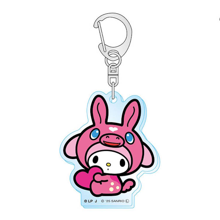 マイメロディ アクリルキーホルダー アクキー アクセント ロディ×サンリオキャラクターズ 609726