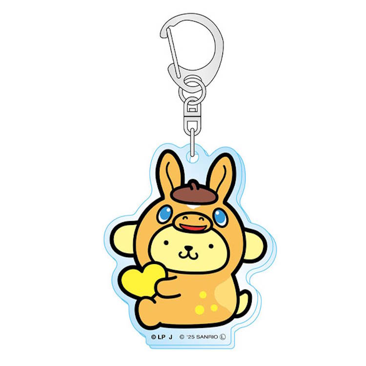 ポムポムプリン アクリルキーホルダー アクキー アクセント ロディ×サンリオキャラクターズ 609733