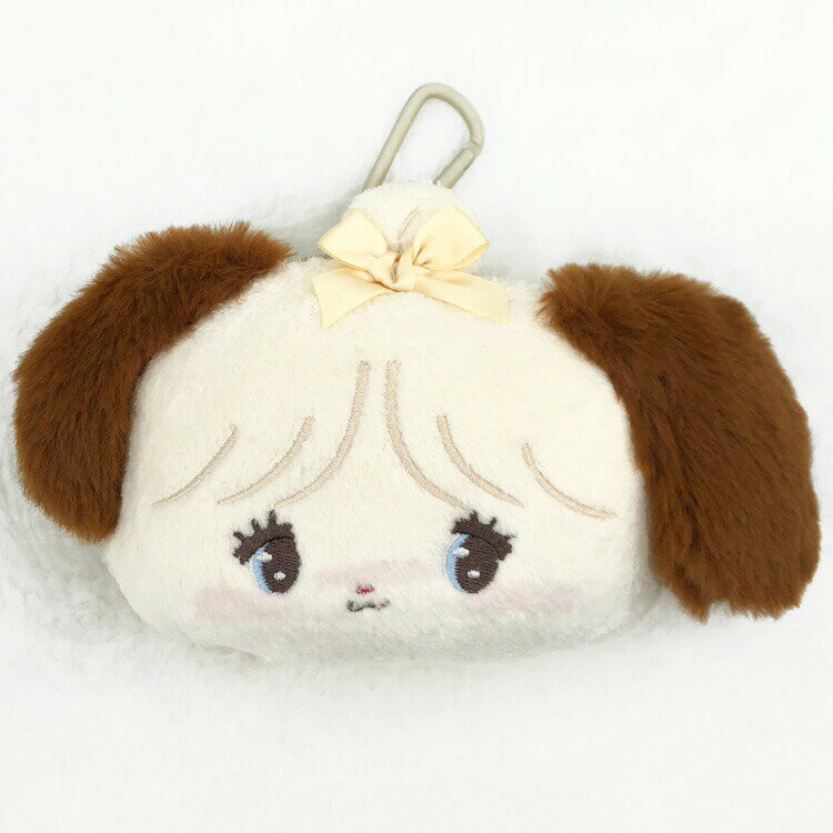 mikko illustrations ぬいぐるみパスケース スフレ 242841 ミッコ キャラクター