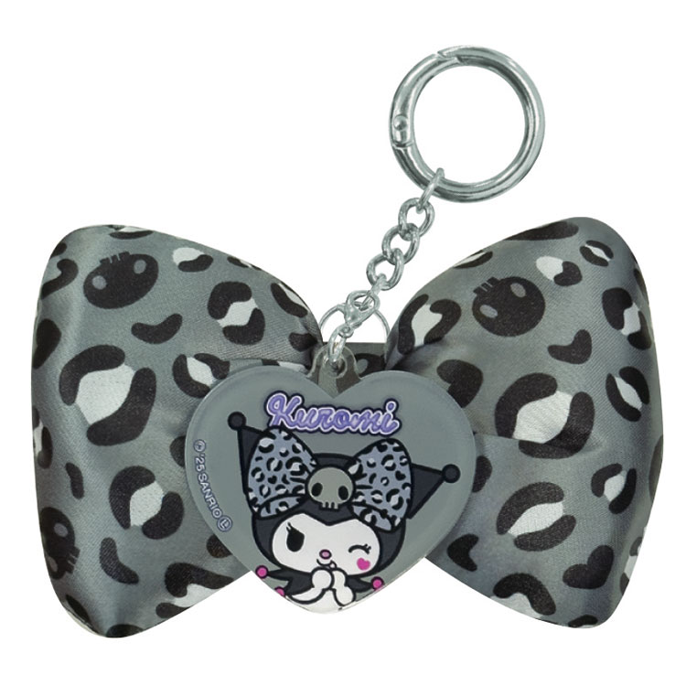 クロミ ビッグリボンキーホルダー グレー 069595 ギャルアート ビッグリボン SANRIO サンリオキャラクターズ