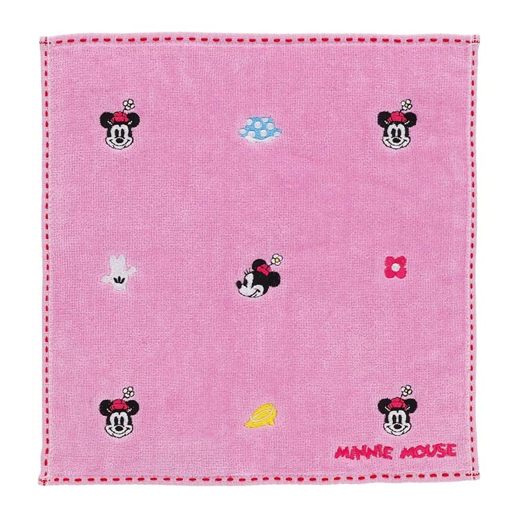 ミニー ミニタオル カジュアルピンク 001675 Disney ディズニー