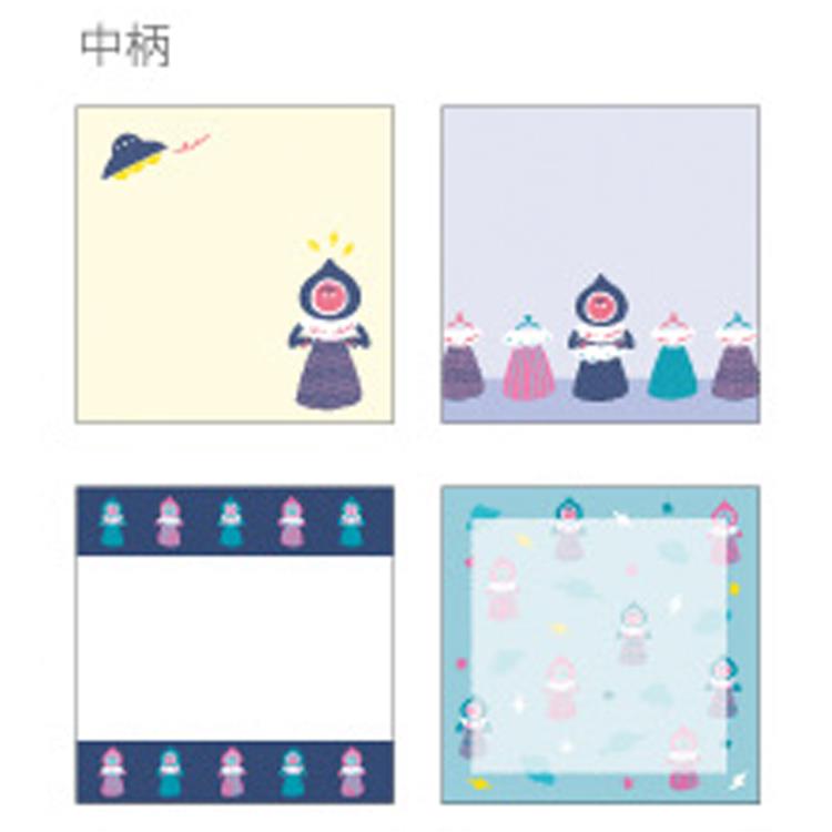 フラットウッズモンスター メモパッド 988768 ミカクニン!? 未確認生物 UMA 3メートルの宇宙人