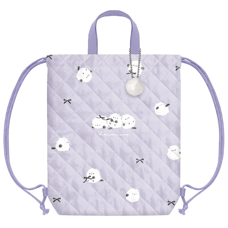 ホワモコ キルティング体操服バッグ 335979 新学期 バッグ・雑貨コレクション シマエナガ しまえなが ..