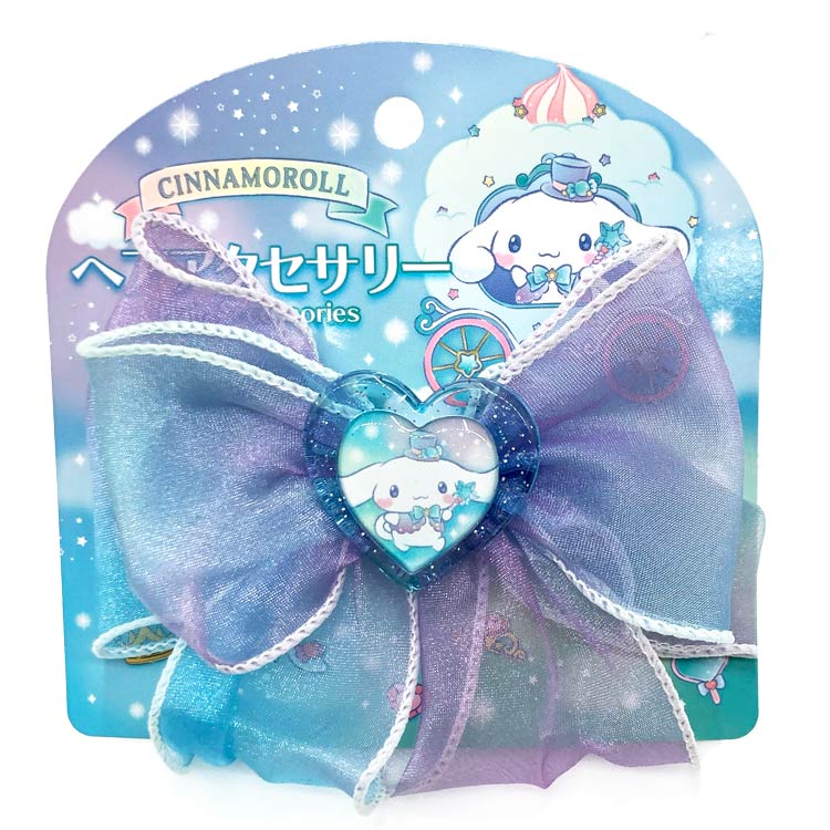 乐天商城 - シナモロール リボンヘアクリップ 412611 CINNAMOROLL サンリオ