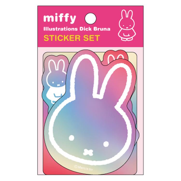 乐天商城 - ミッフィー ステッカーセット 054283 オーロラ Miffy ディックブルーナ