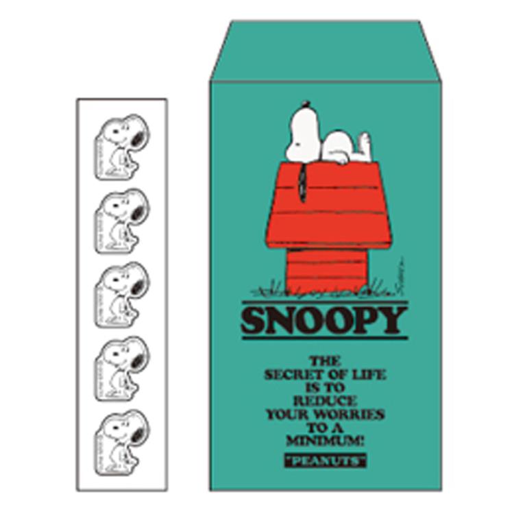 スヌーピー ぽち豆封筒 307891 SNOOPY ピーナッツ