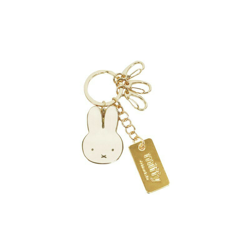 ミッフィー キーリング アイボリー 111876 フェイスシリーズ 第6弾 miffy ディックブルーナ