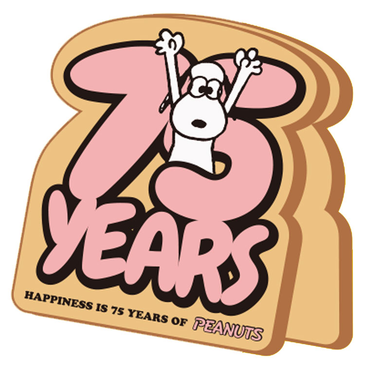 スヌーピー ダイカットメモスタンド ロゴピンク 404746 75周年 PEANUTS ピーナッツ...