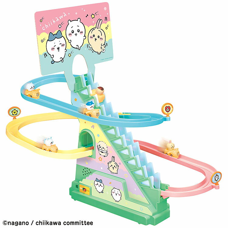 ちいかわ むちゃかわコースターDX 157013 音が鳴る 光る カート 走らせる CHIIKAWA なんか小さくてかわいいやつ ナガノ