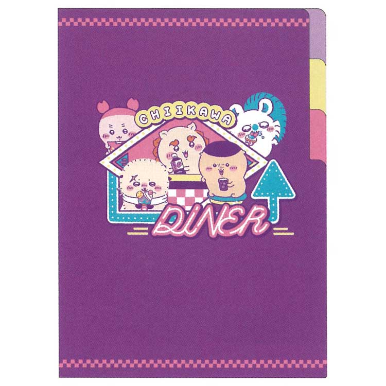 �������� A5���ꥢ�ե�����3P �ǥ��ʡ� 013312 CHIIKAWA DINER ��13�� �ʤ󤫾������Ƥ��襤����� �ʥ���