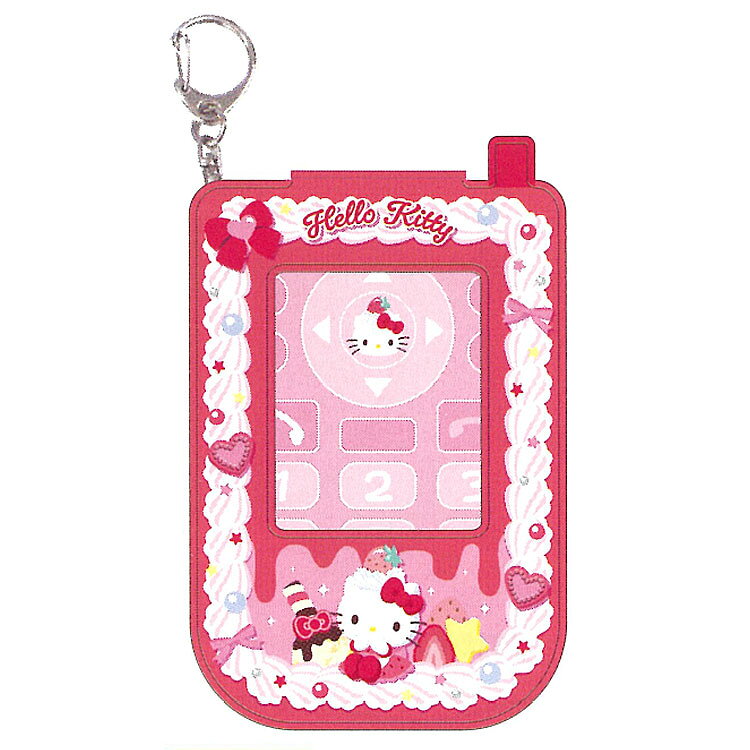 ハローキティ パスケース 034768 Y2K 第3弾 ホイップデコ SANRIO サンリオキャラクターズ