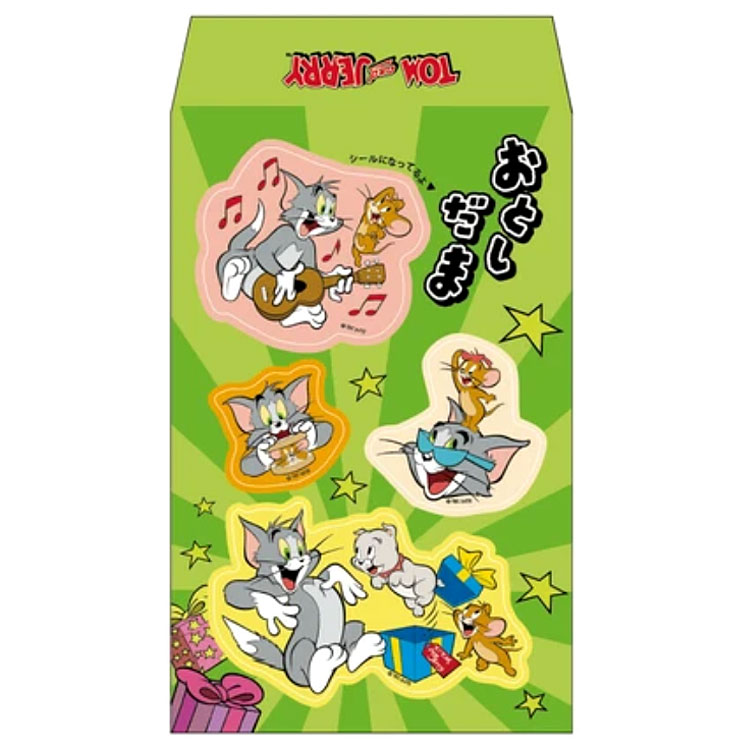 トムとジェリー F0532504 貼るぽち 2枚入 パーティ 059185 トムとジェリー&とむとじぇりーごっこ キャ..