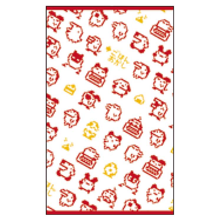 たまごっち F0532511 ぽち袋 3枚入 ドットB 059253 キャラクター ポチ袋