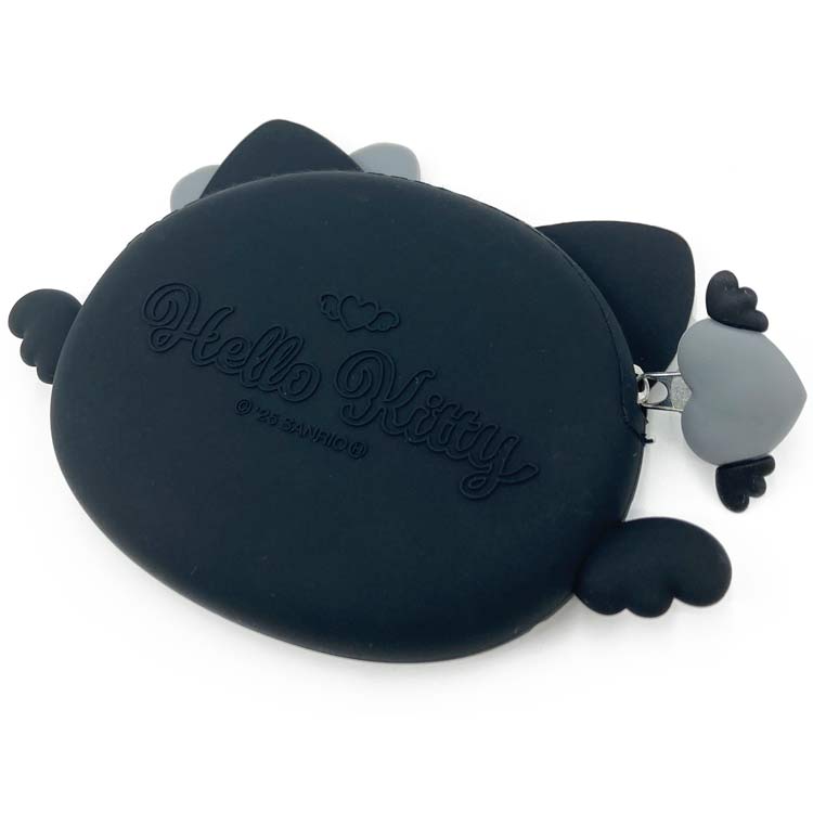 ハローキティ シリコンポーチ エンジェルブラック HELLO KITTY BLACK ANGEL 999818