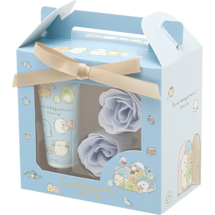 すみっコぐらし フラワーボックスギフトセット GS17503 ギフトアイテム ハンドクリーム 入浴剤 バスフ..
