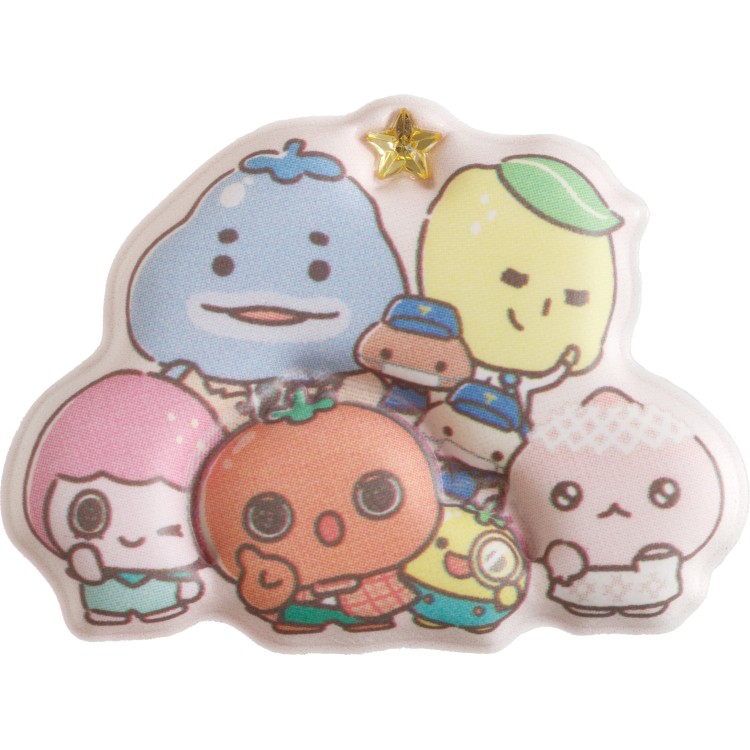 うそ探偵トマント もっと!ふにふにシール ぷにぷに マシュマロ もっちり ラインストーン付 alphakids-10433083 キャラクターハウス キャロル サンプル画像2