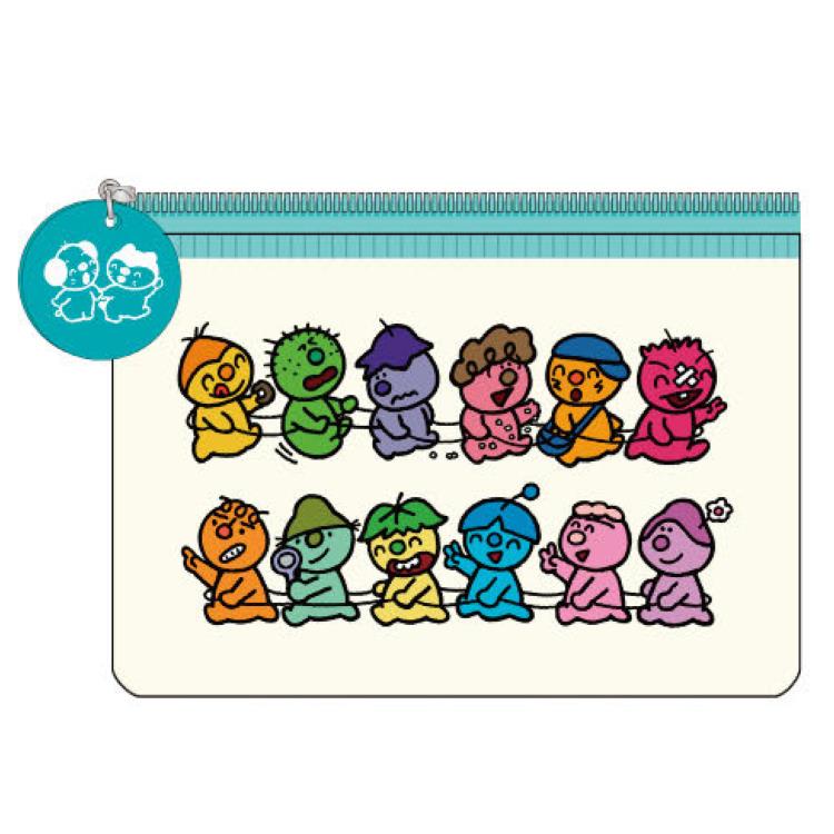 こんなこいるかな ミニポーチ なわ電車 000039 NHK おかあさんといっしょ 絵本