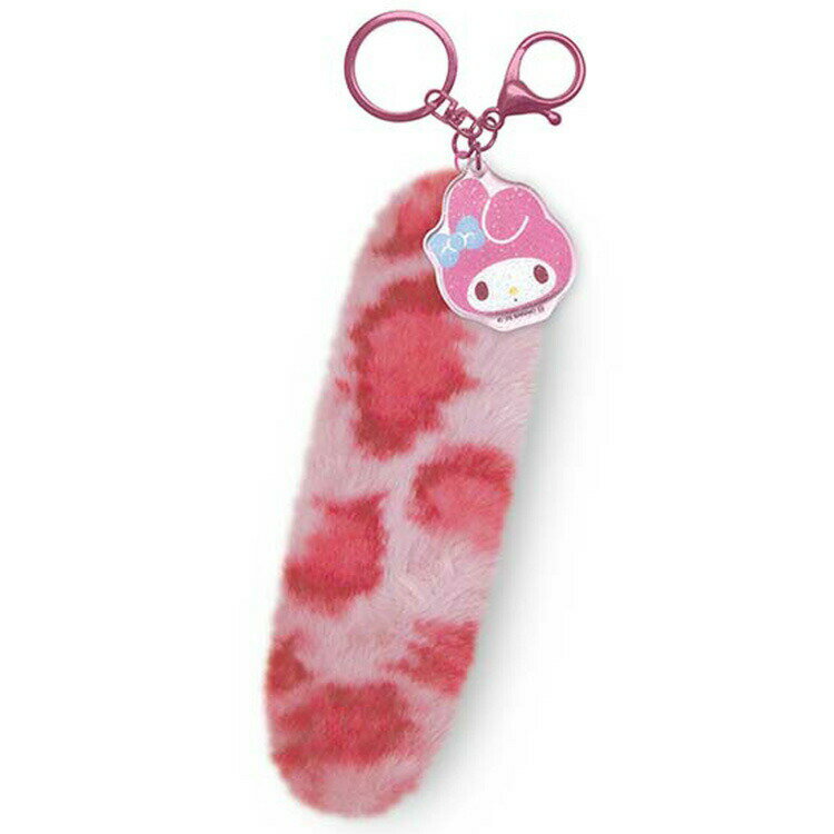 乐天商城 - マイメロディ しっぽ型ファーキーホルダー 612412 SANRIO サンリオキャラクターズ