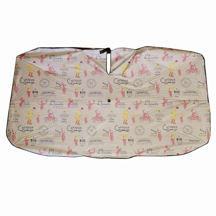 乐天商城 - おさるのジョージ 傘サンシェード BE CURIOUS GEORGE 725843 カー用品