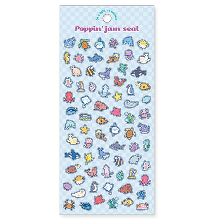 marine life ポッピンジャムシール 826083 マリーンライフ