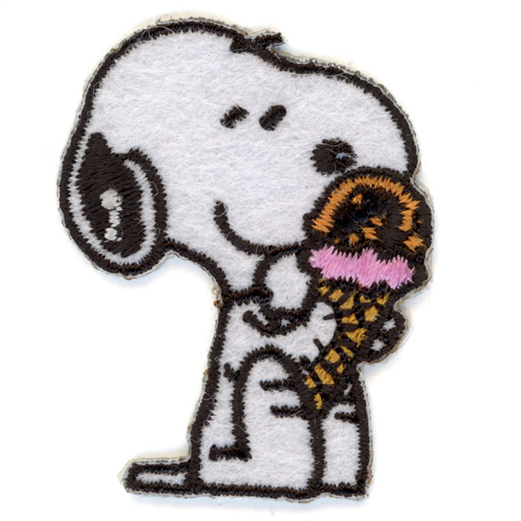 スヌーピー シールワッペン アイスクリーム 086144 PEANUTS ピーナッツ