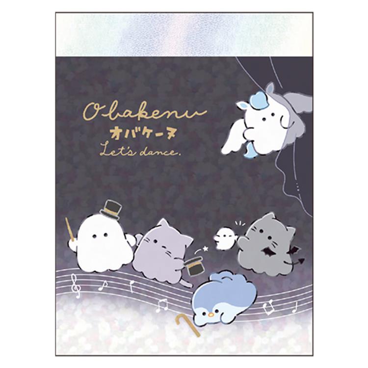 オバケーヌ ホログラムちっちゃいメモ ダンス 358282 OBAKENU おばけーぬ