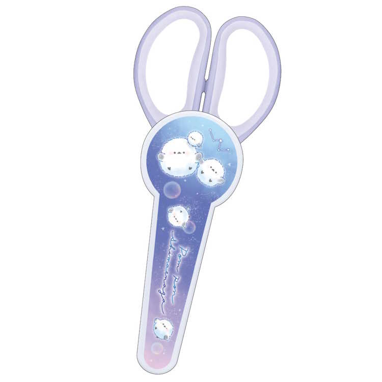 ぽんぽんシマエナガ はさみ はさみ カット キャップ付き ネームタグ付 新学期 286245