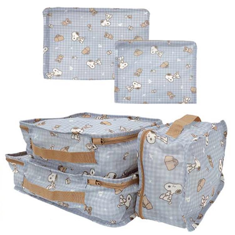 スヌーピー メッシュポーチ5点セット スヌーピーとくま 290648 SNOOPY ピーナッツ