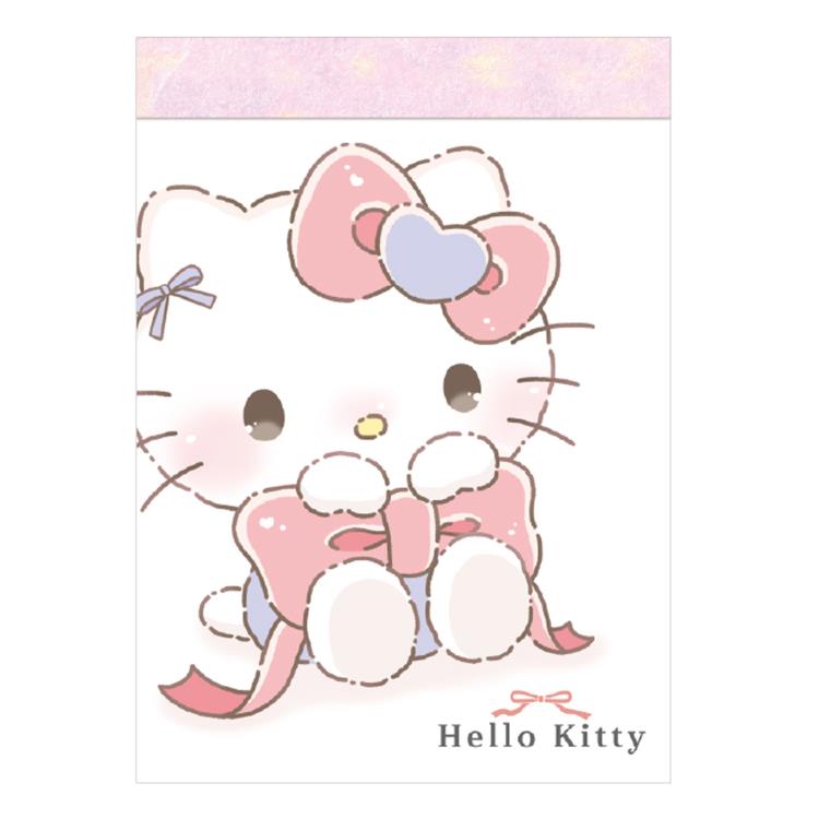 ハローキティ ミニメモ 353485 るんるんリボン Hello Kitty サンリオ