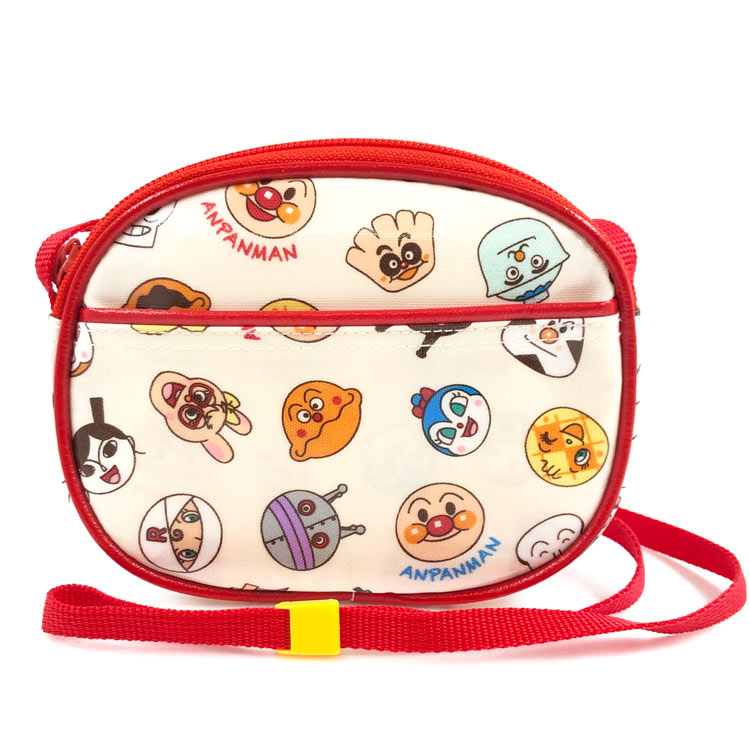 アンパンマン ANC-1803 オールスター柄ポシェット 赤 あんぱんまん 幼児 子供